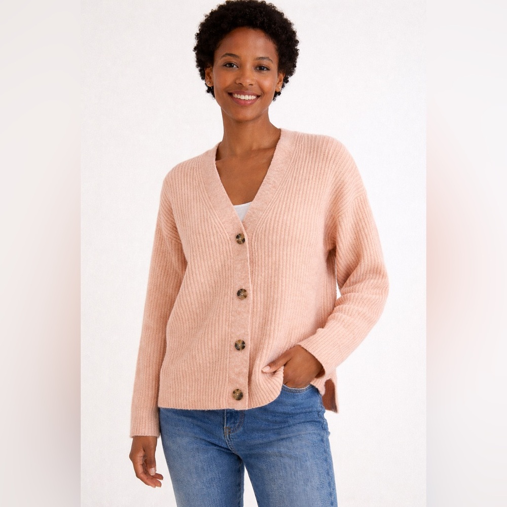 LOFT Soft Blush Cardigan Sweater